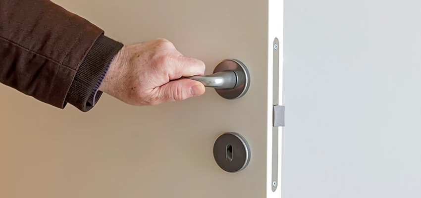 Restroom Locks Privacy Bolt Installation in Paradise, California